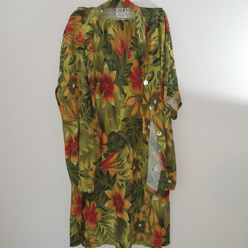 Women tropical set, size M